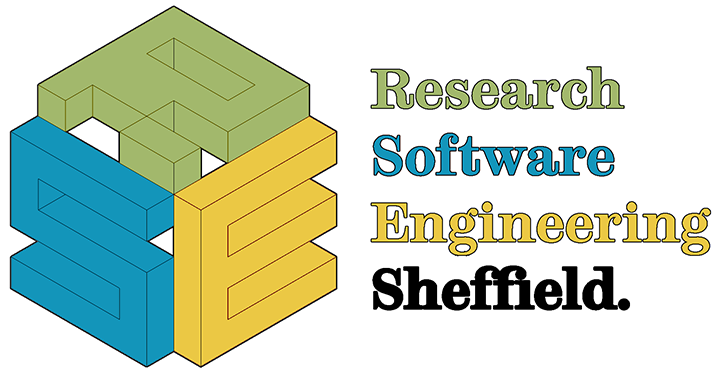 Research Software Engineering (RSE) Sheffield Logo